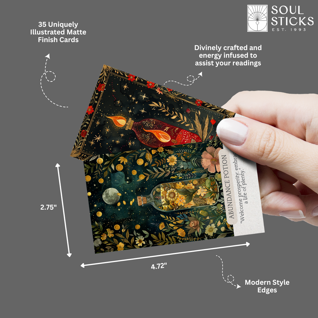 Magical Potions & Elixirs Oracle Card Deck by Soul Sticks
