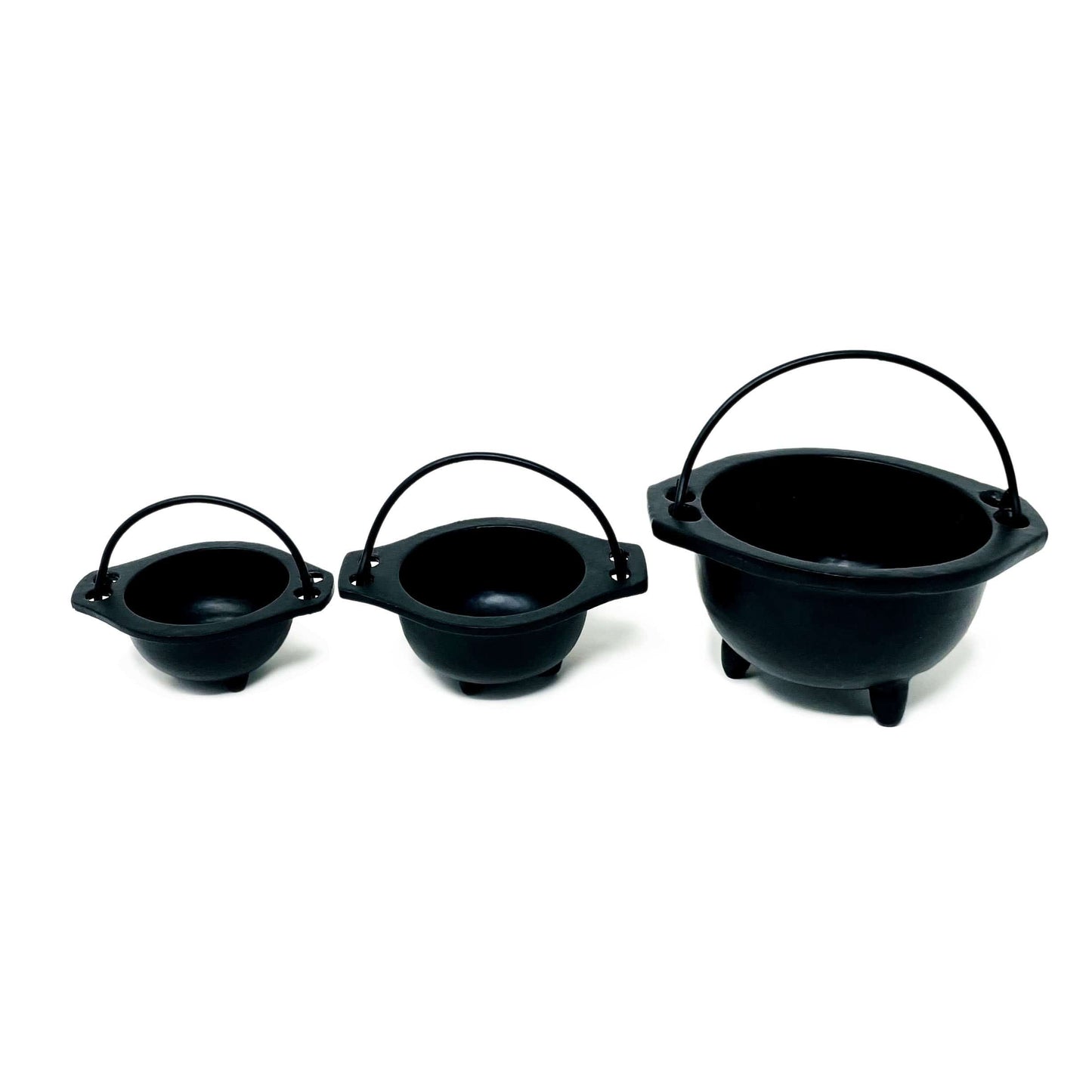 Black Cauldron with Handles