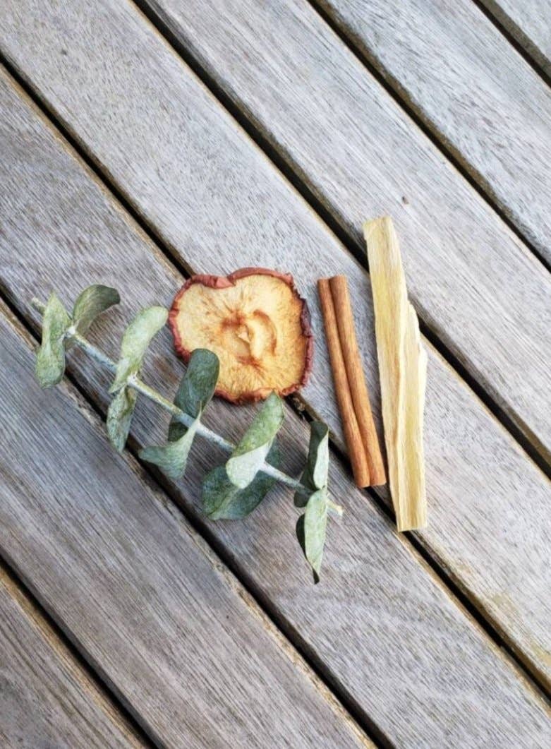 Eucalyptus, Palo Santo, Apple and Cinnamon Smoke Bundle