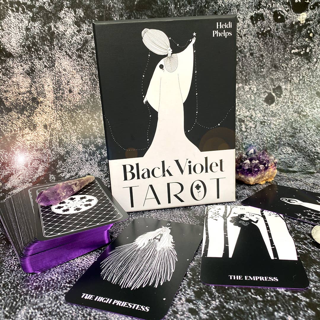 Black Violet Tarot by Heidi Phelps