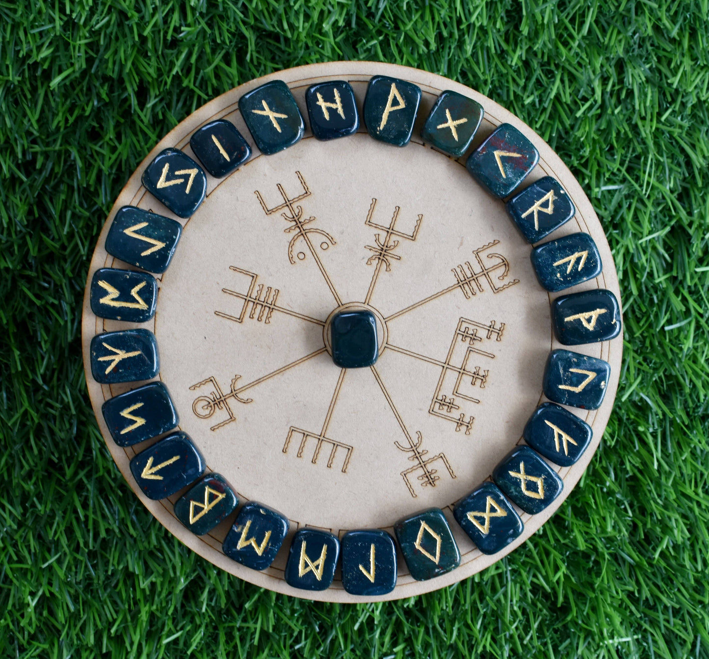 Edler Futhark Bloodstone Rune Set