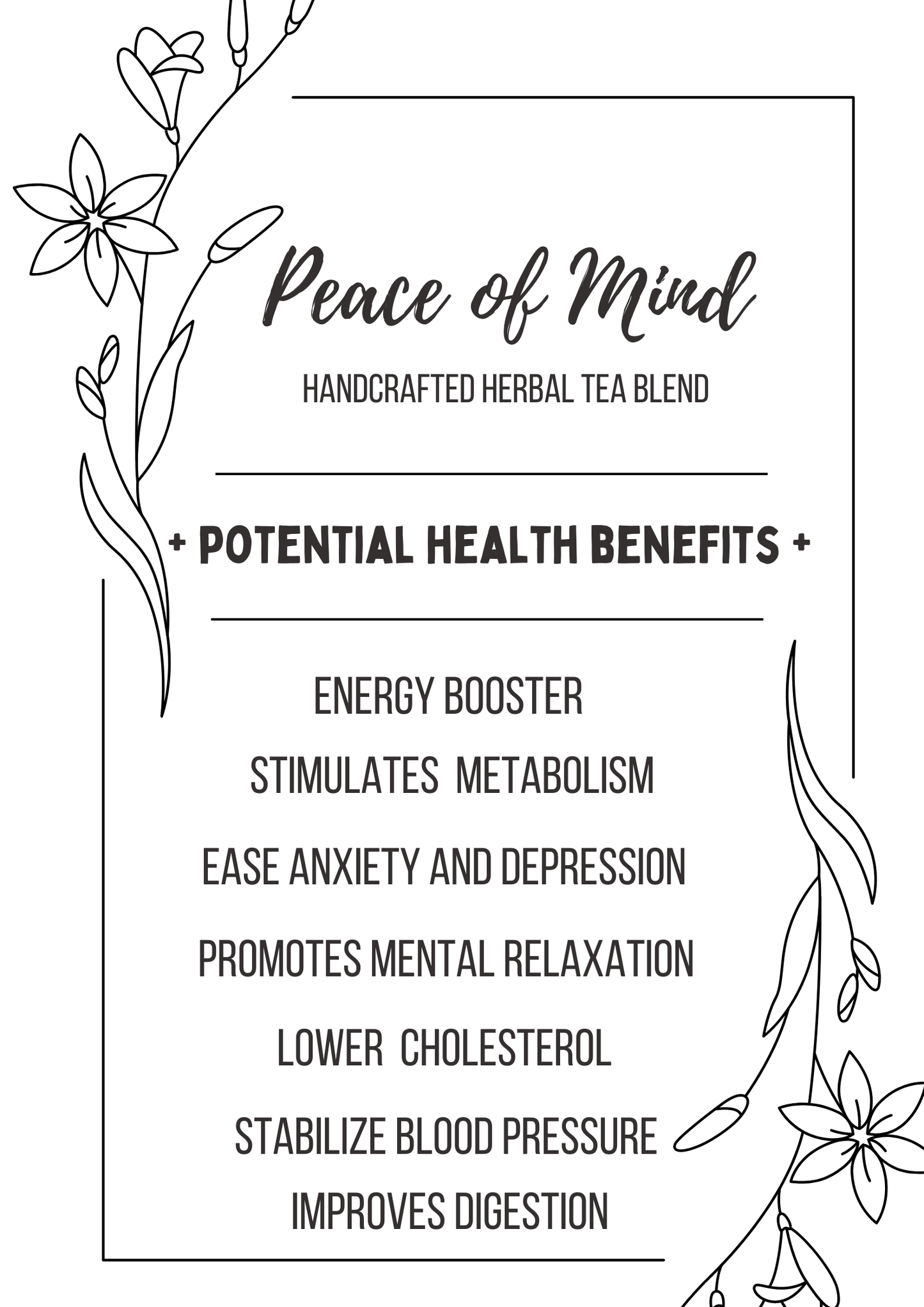 Peace of Mind Tea