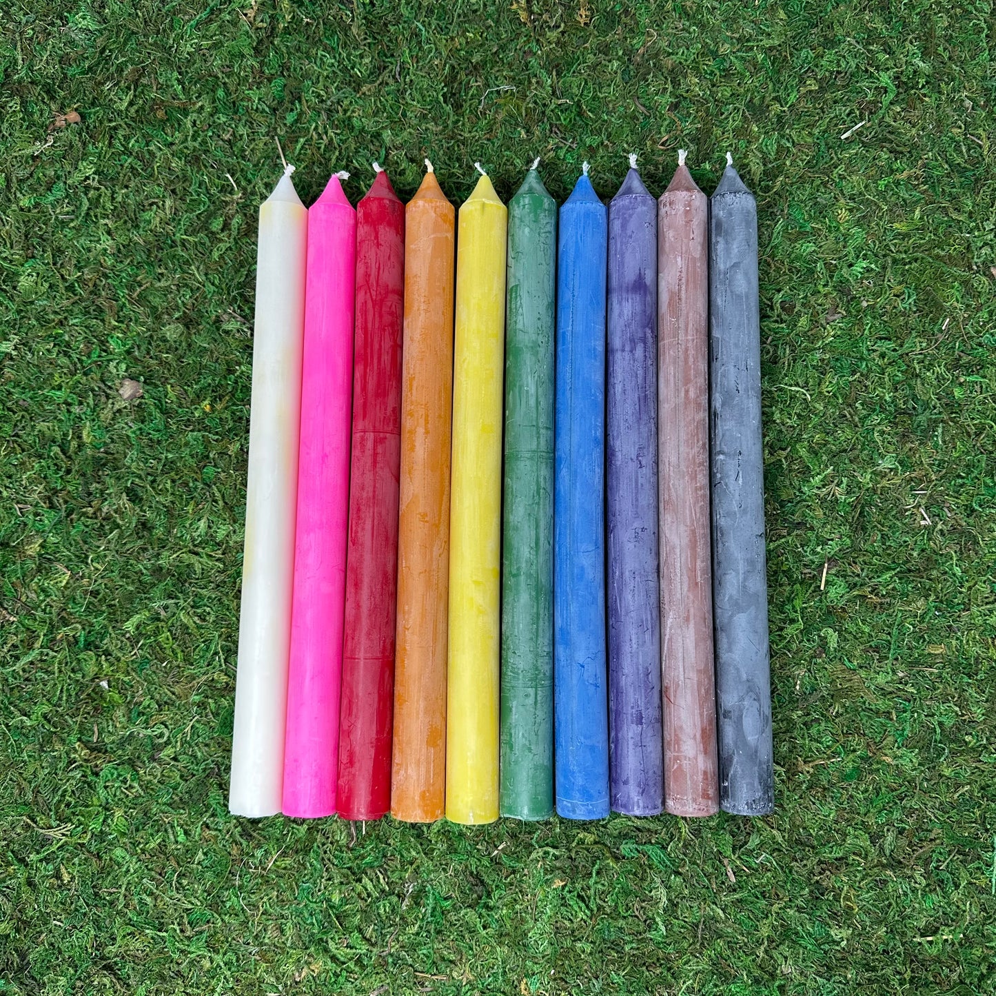4" Taper Candles - 2pk by Wild Beauty Candles