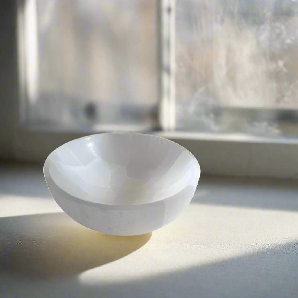 Selenite Bowl