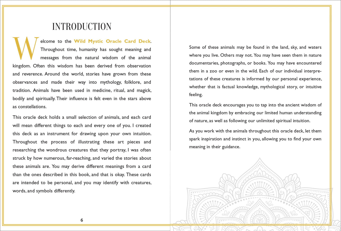 Wild Mystic Oracle Card Set