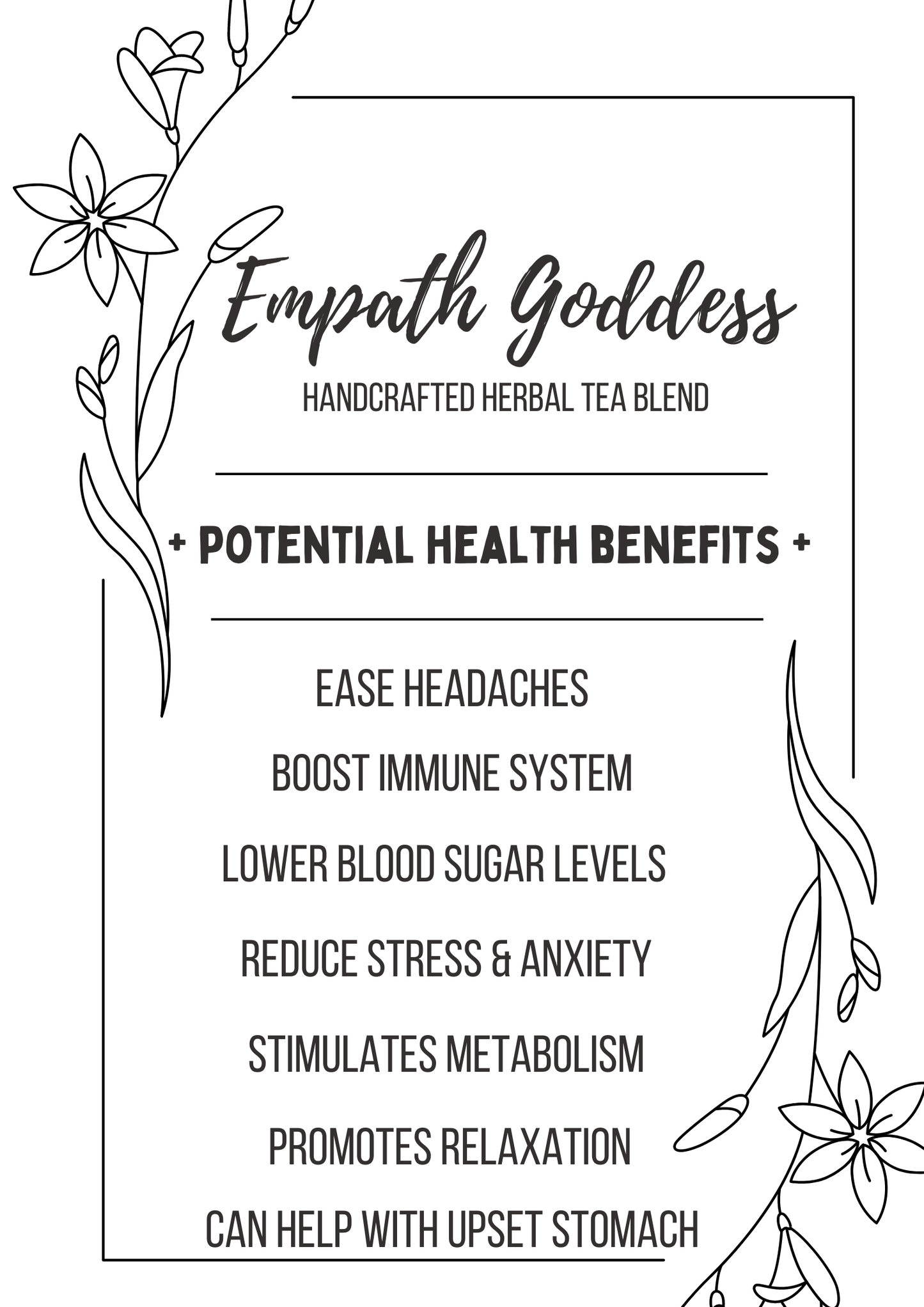 Empath Goddess Herbal Tea Blend
