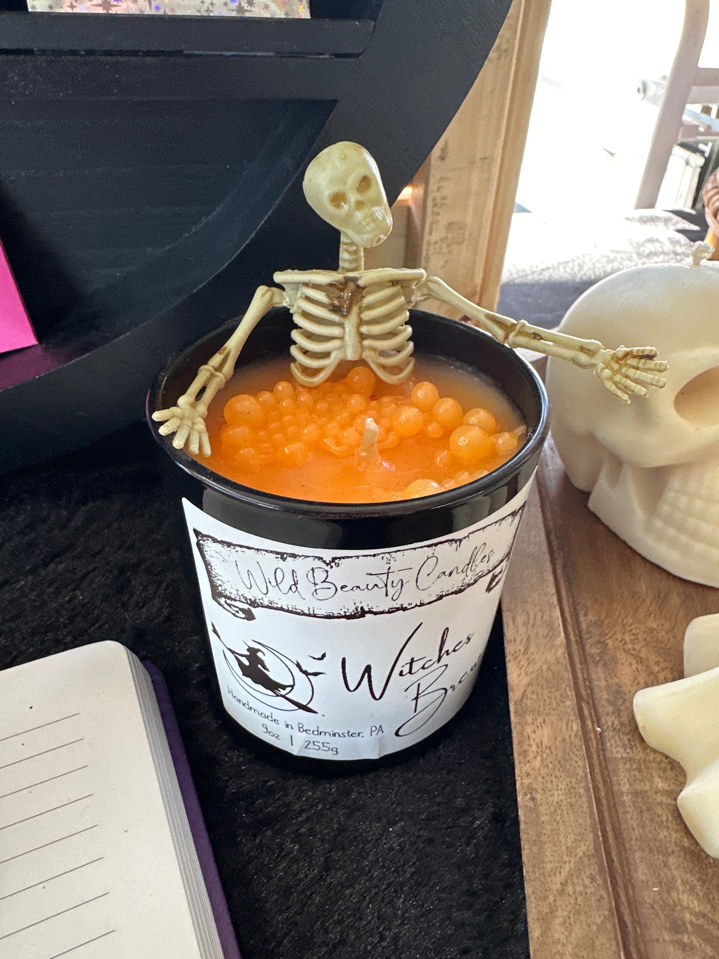 Small Skeleton Candles