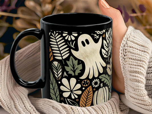 Ghosty Coffee Mug – Cute Spooky Halloween Cup 🎃👻