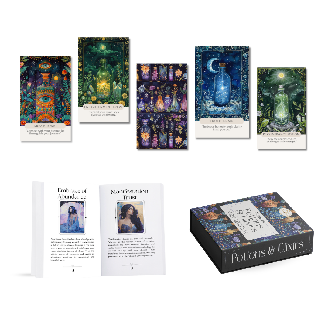 Magical Potions & Elixirs Oracle Card Deck by Soul Sticks