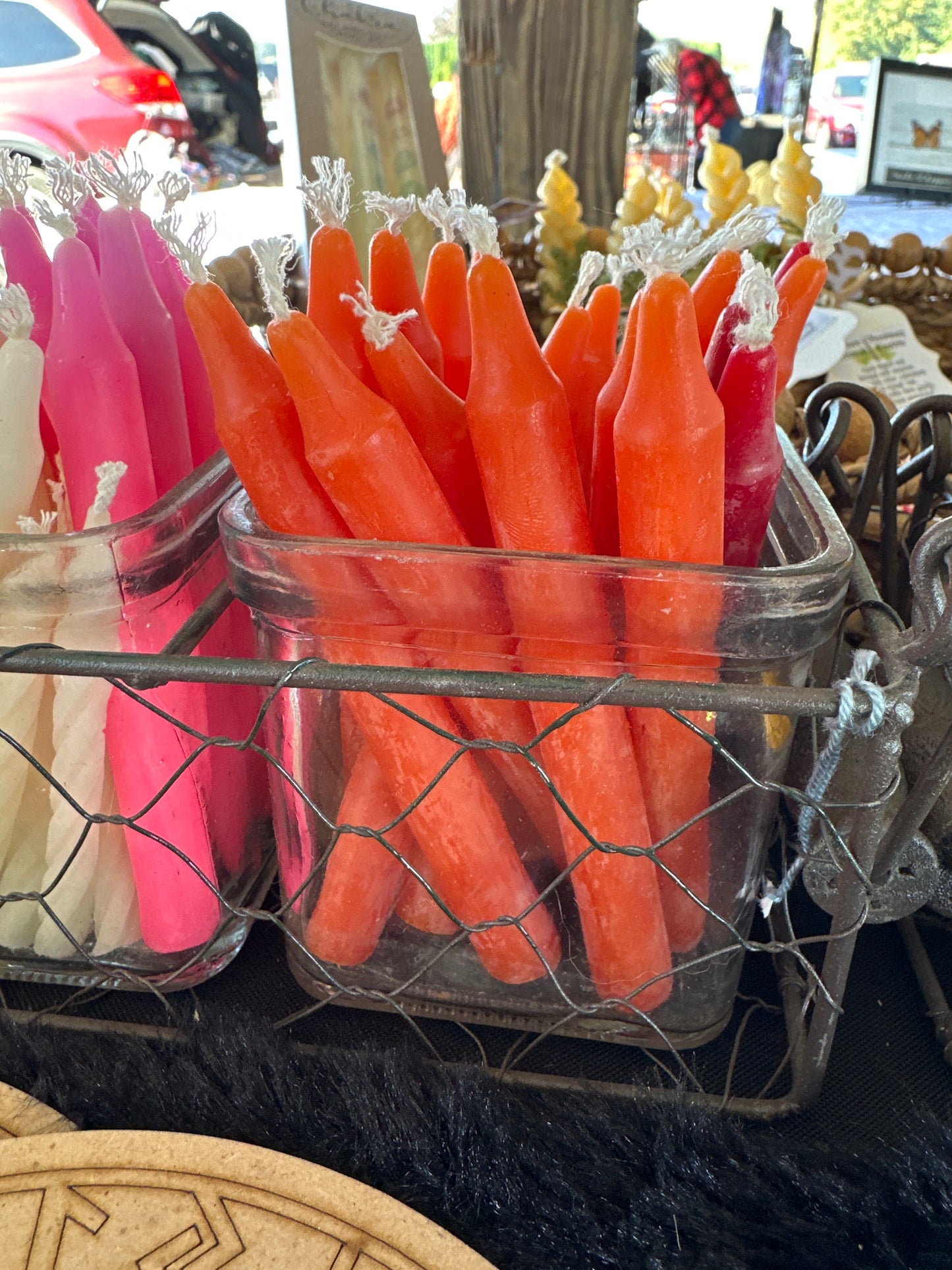 Beeswax Chime Candles - Single Color