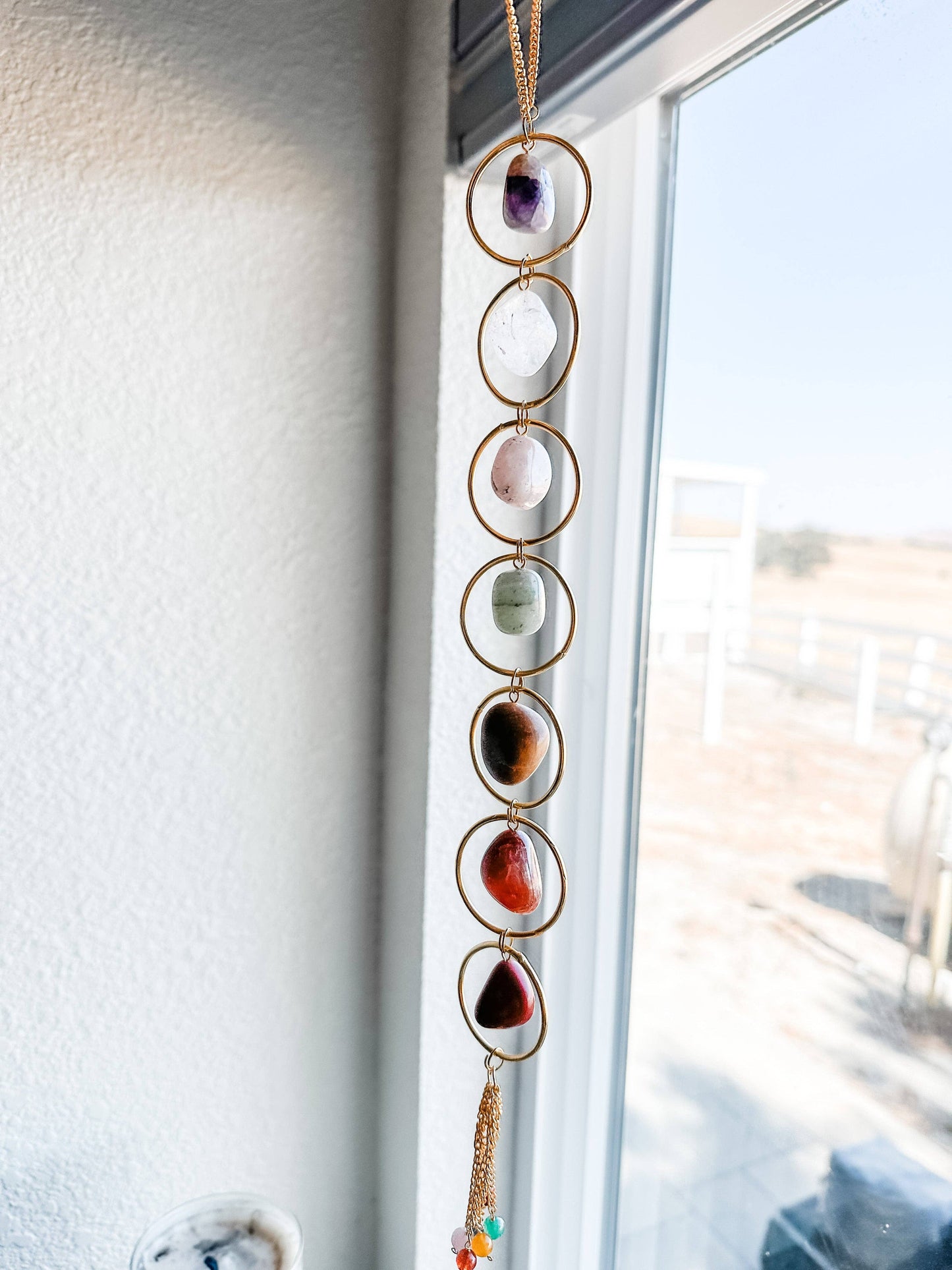 Chakra Crystal Wall Hanging