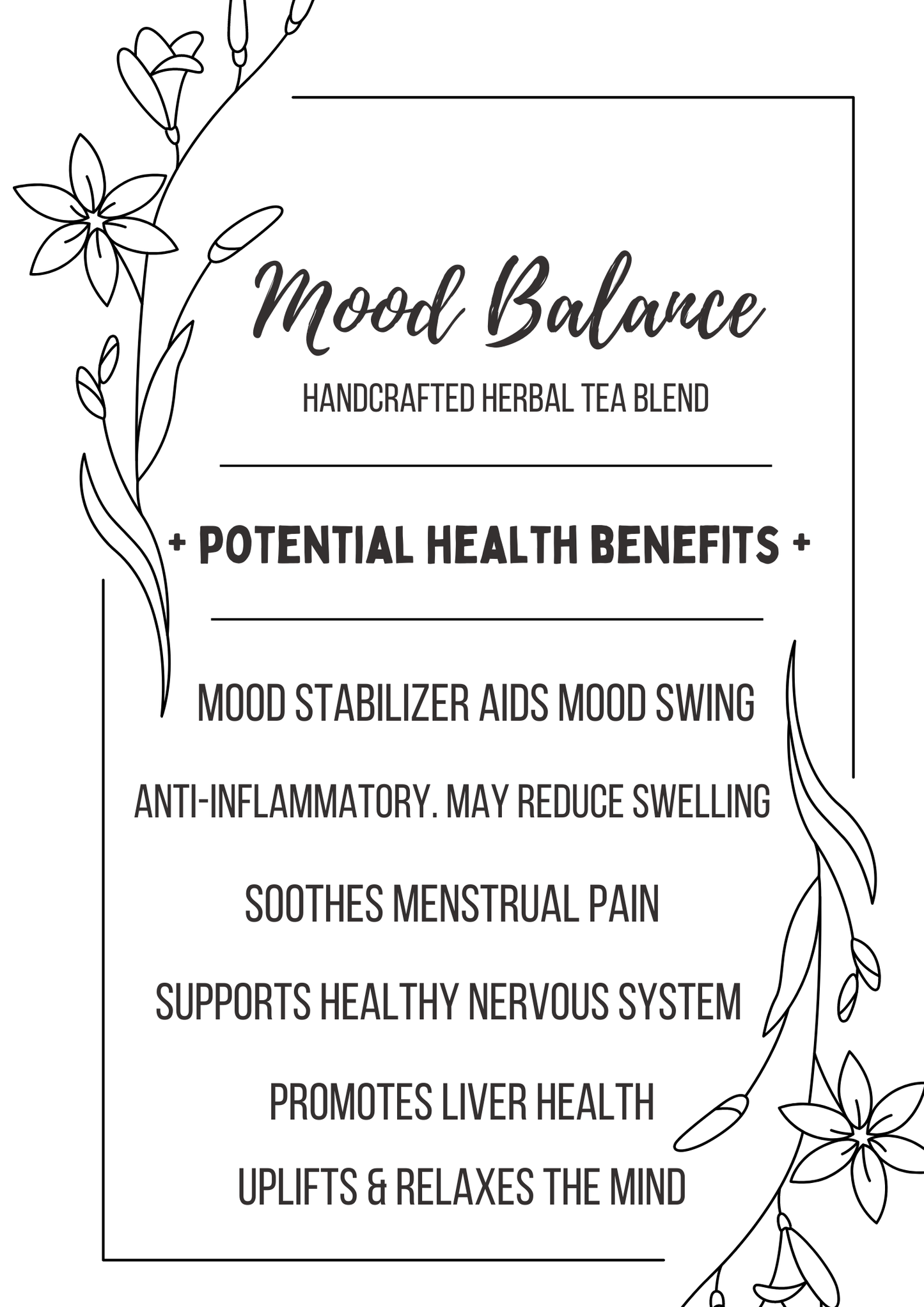 Mood Balancing Herbal Tea Blend