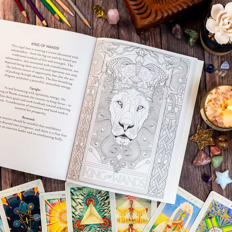 Tarot Coloring by Alexis E. Thomson