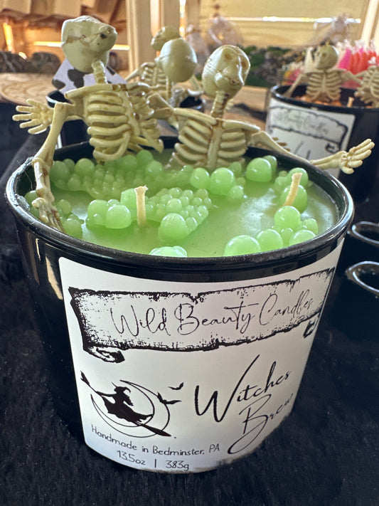 Large Skeleton Candles