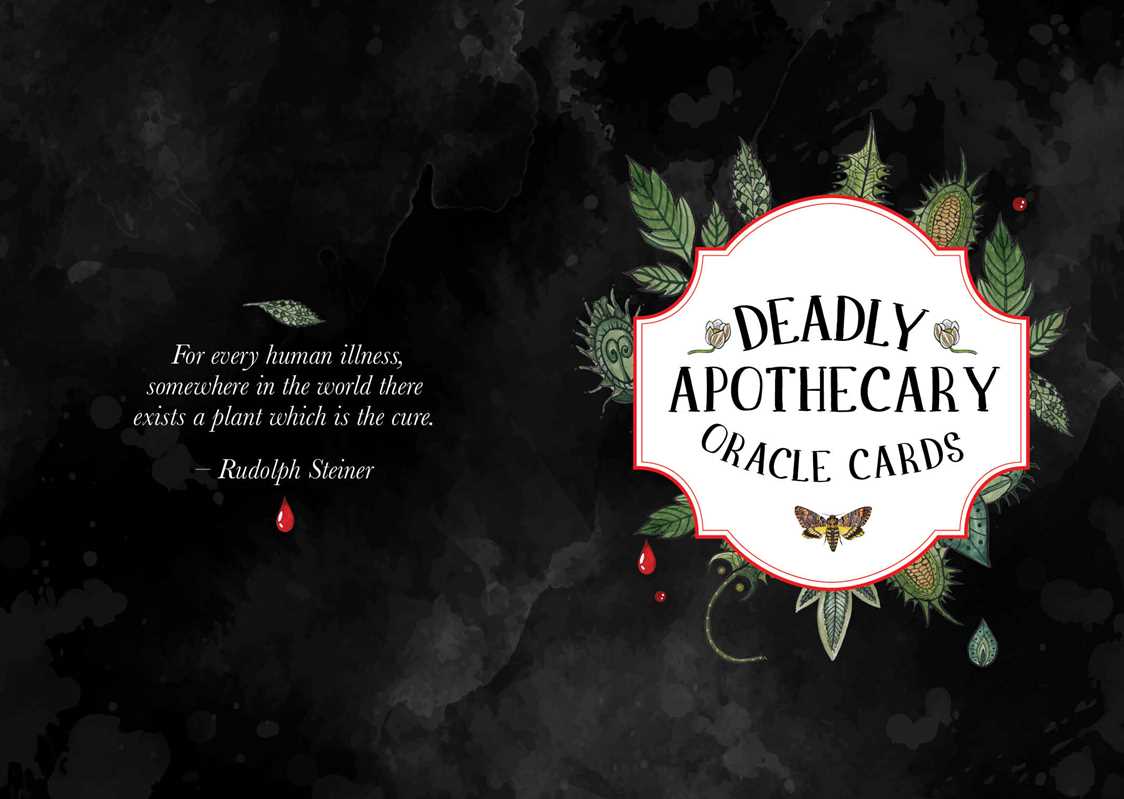 Deadly Apothecary Oracle Cards