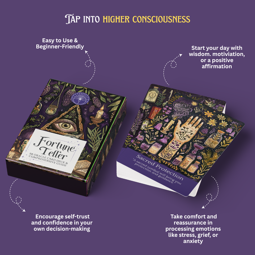 Fortune Teller Oracle Card Deck by Soul Sticks