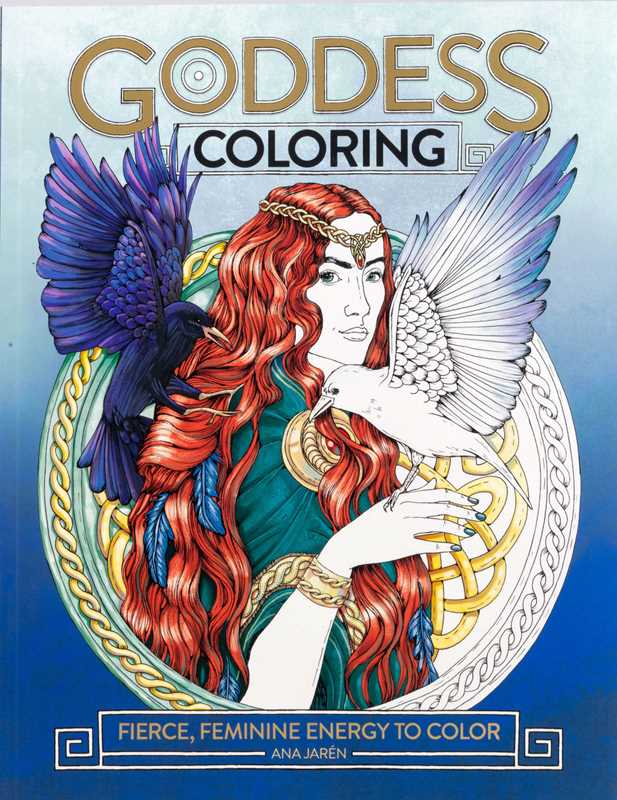 Goddess Coloring by Ana Jarén