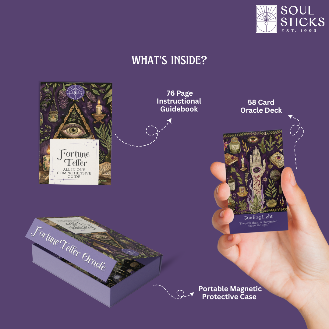 Fortune Teller Oracle Card Deck by Soul Sticks